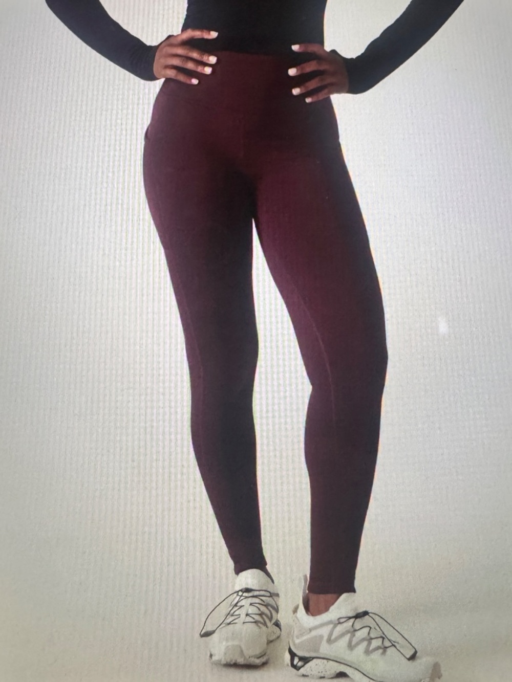 Athleta Altitude stash tight in polartec powerstretch